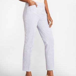 Brooks Brothers Cotton Tweed Seer Sucker Pants